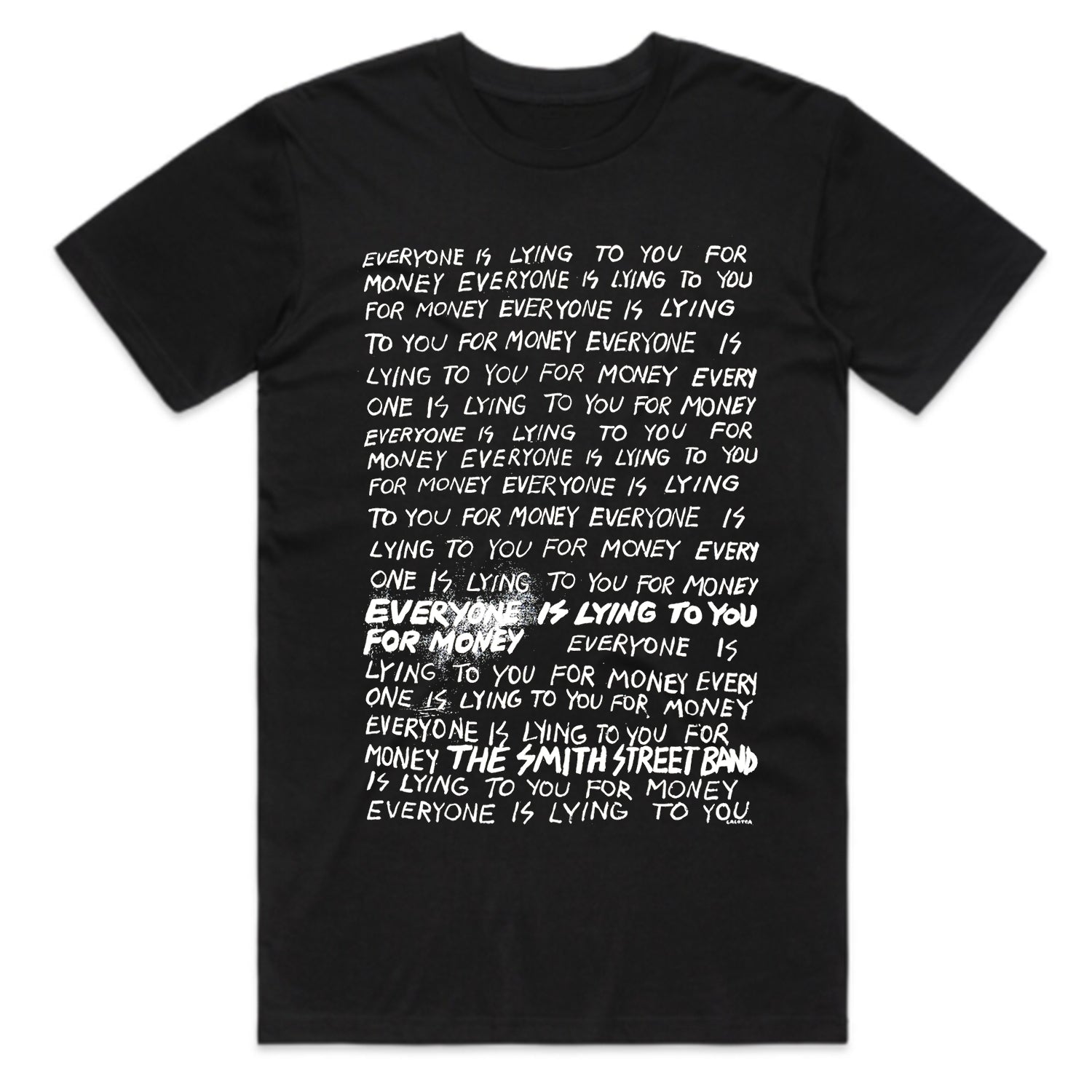 Everyone Is Lying T-Shirt (Black) Hoodie, Sweatshirt | CoreVibeTees.com (Image 1)