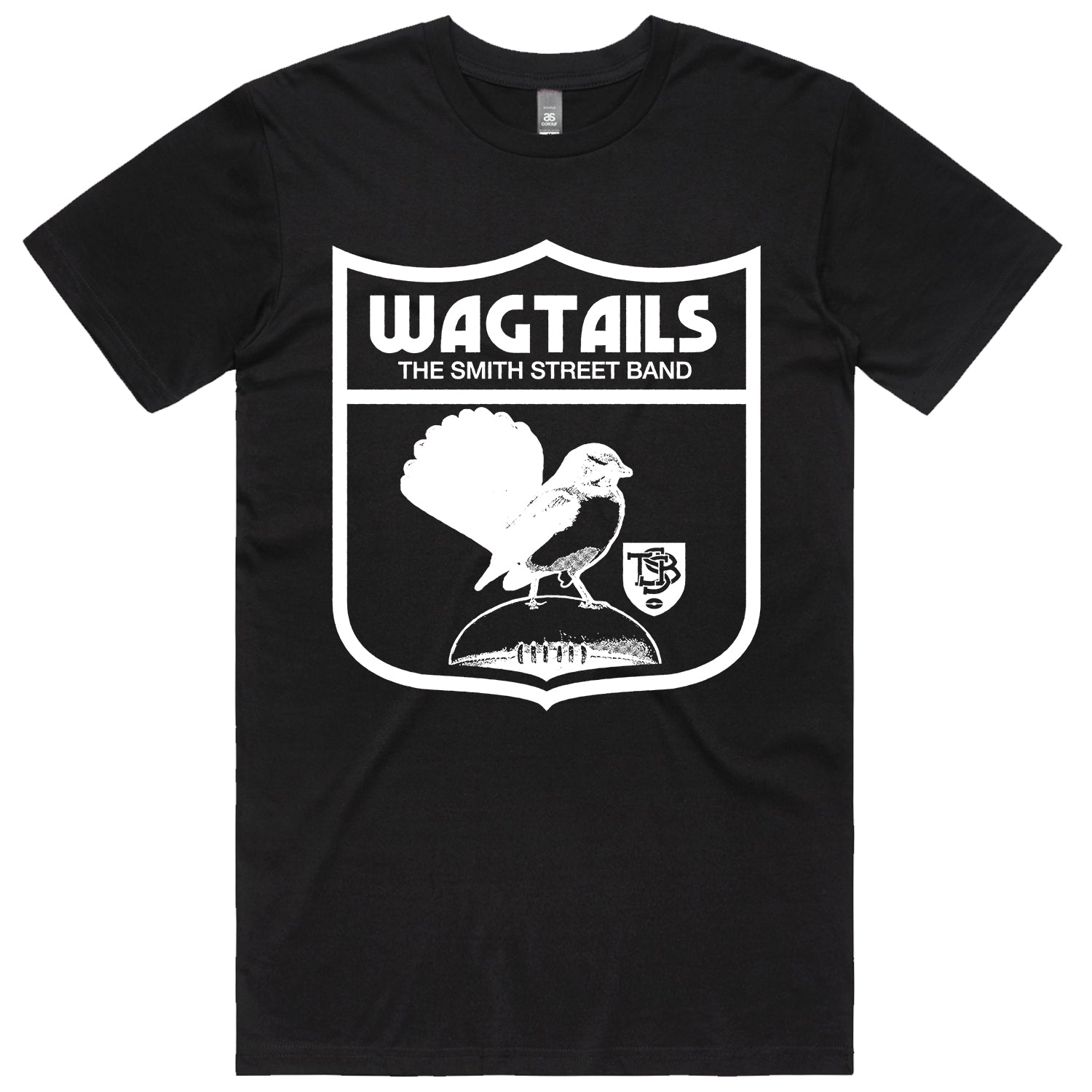 Wagtails Tee (Black w/ White Print) Hoodie, Sweatshirt | CoreVibeTees.com (Image 1)