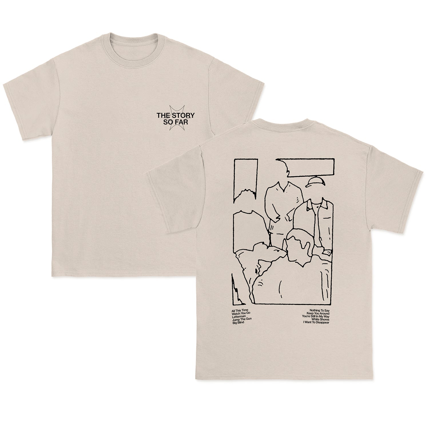 Tracklist T-Shirt (Natural) Hoodie, Sweatshirt | CoreVibeTees.com