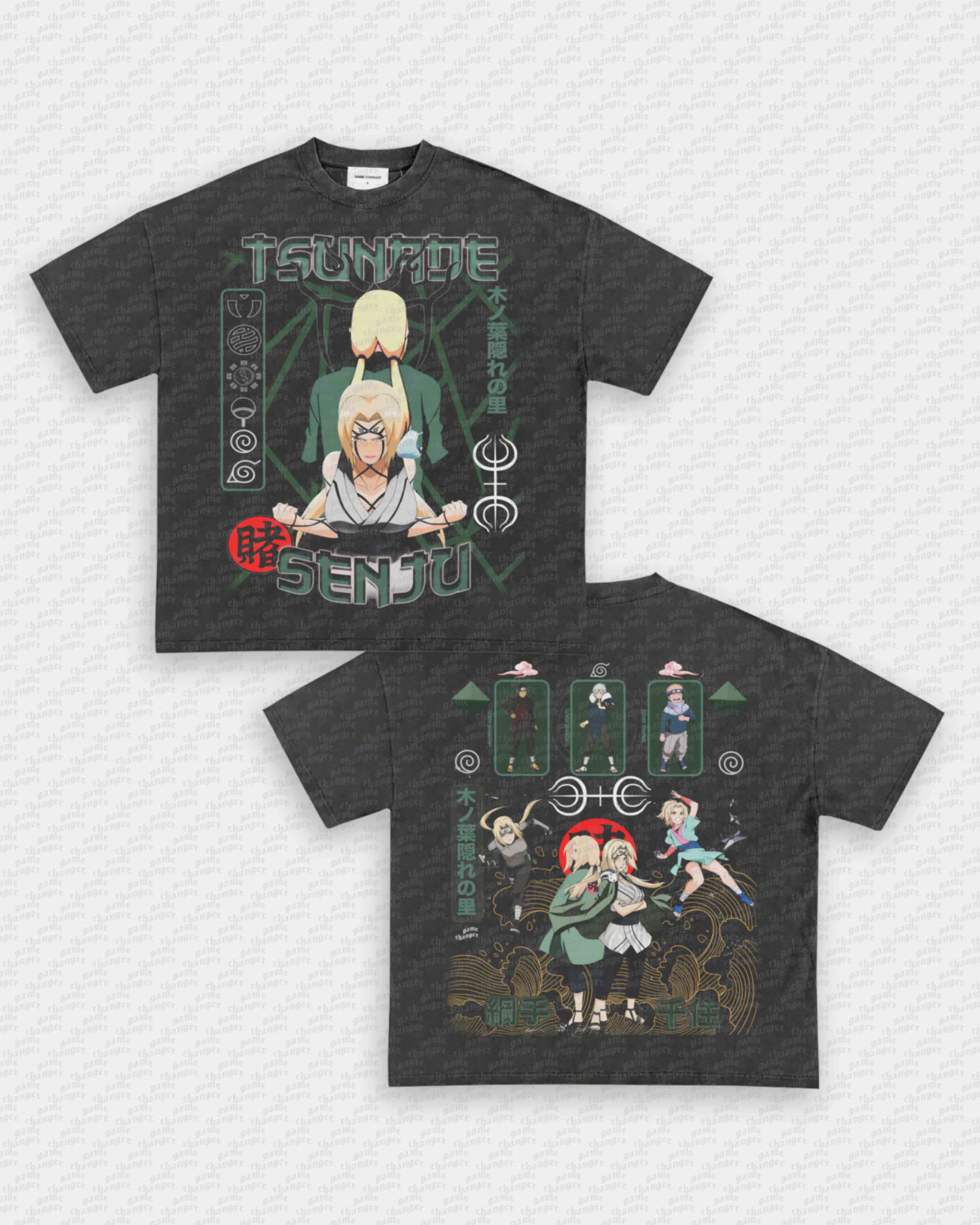 TSUNADE SENJU TEE - [DS] Hoodie, Sweatshirt | CoreVibeTees.com (Image 2)