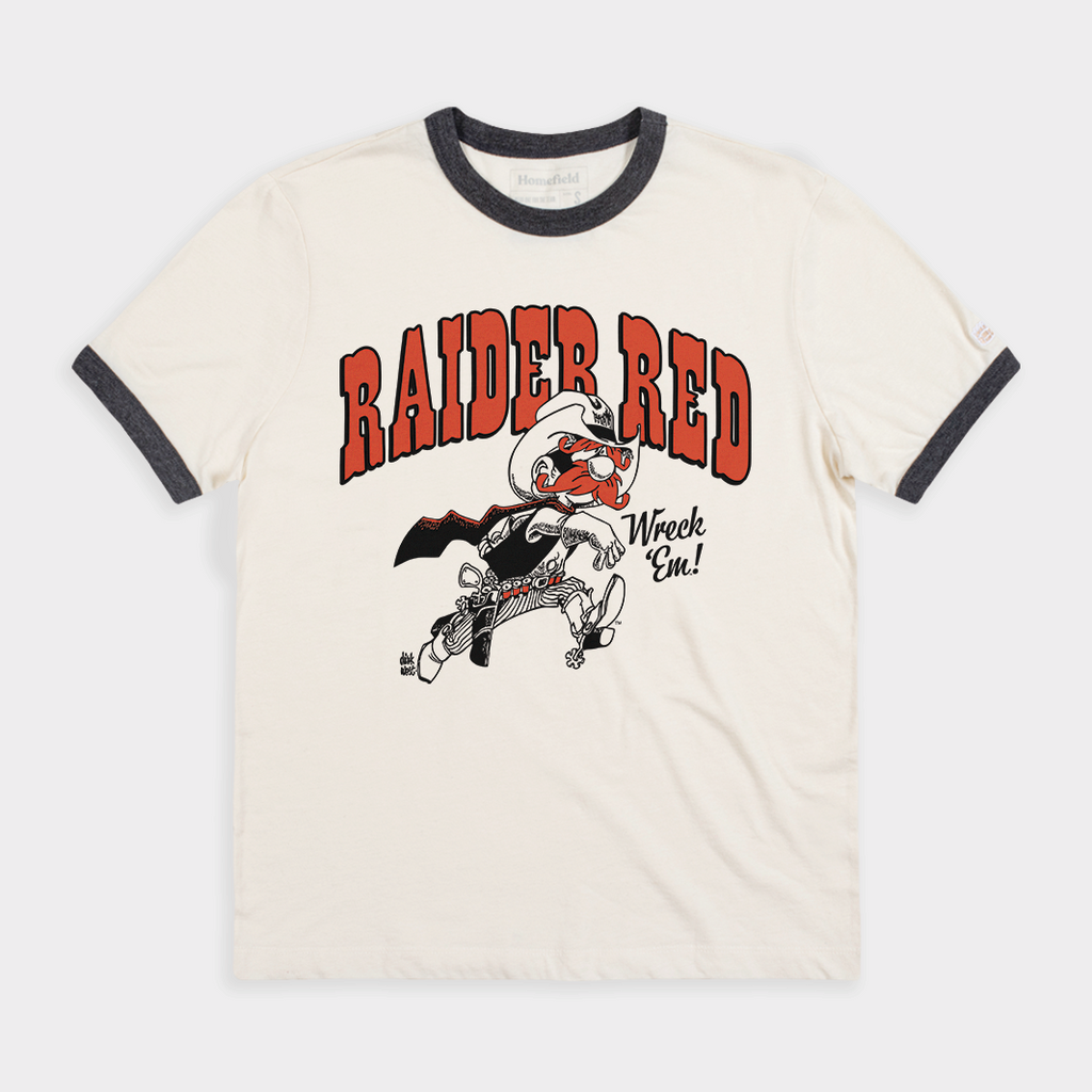 Texas Tech Raider Red Ringer Tee Style001 Hoodie, Sweatshirt | CoreVibeTees.com (Image 1)