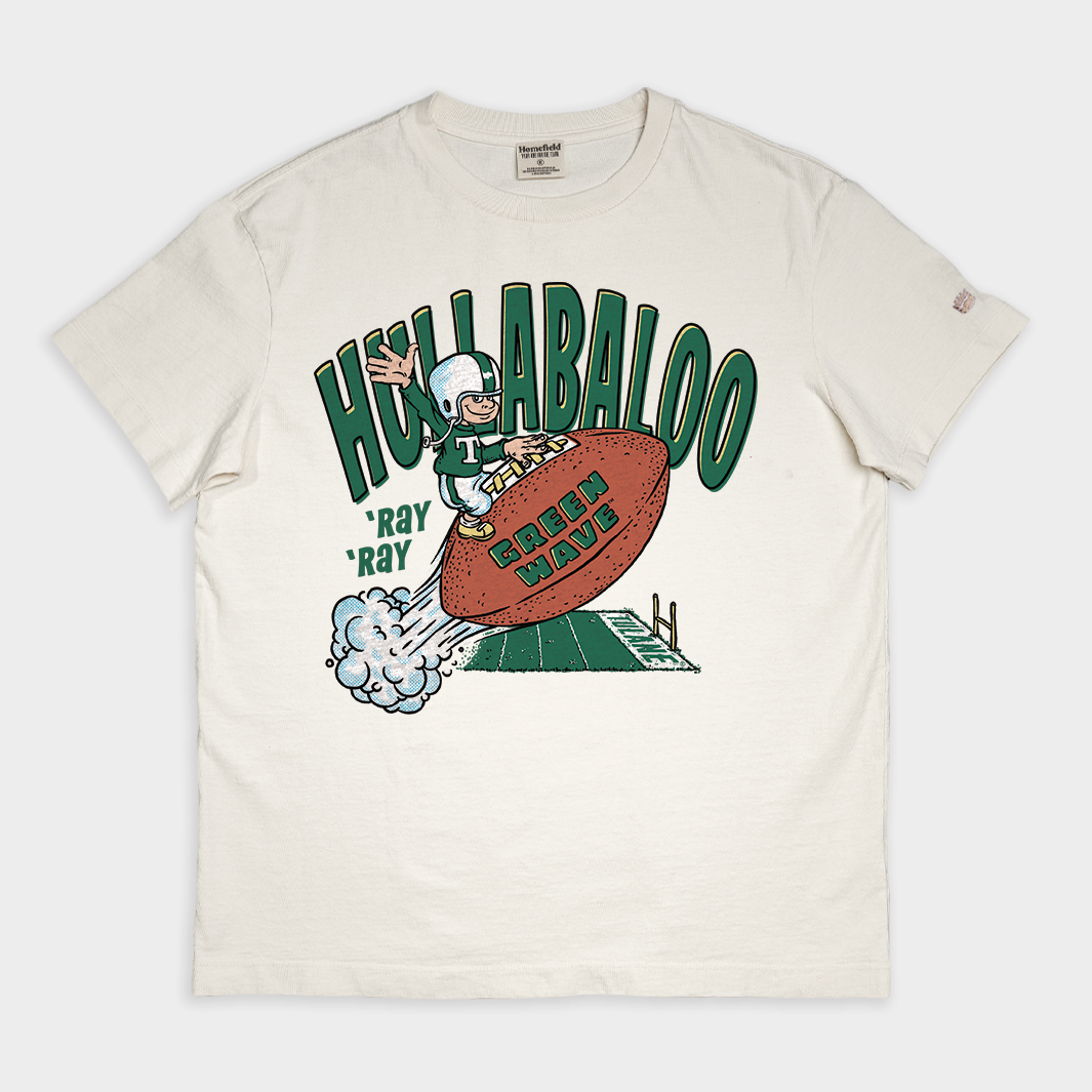 Tulane Green Wave Football Hullabaloo Vintage Heavyweight Tee Style001 Hoodie, Sweatshirt | CoreVibeTees.com (Image 1)