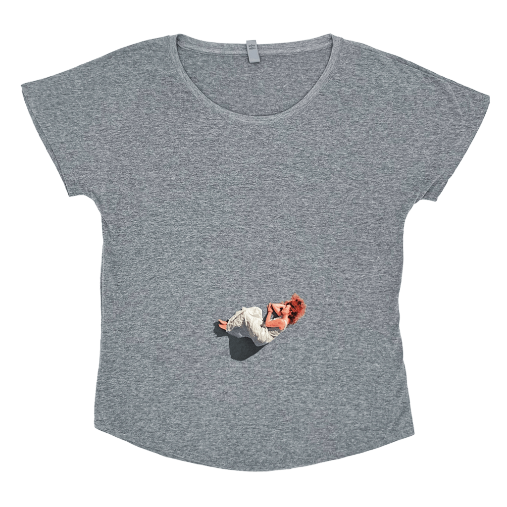 Under The Pink Women‚Äôs Grey T-Shirt Hoodie, Sweatshirt | CoreVibeTees.com (Image 2)