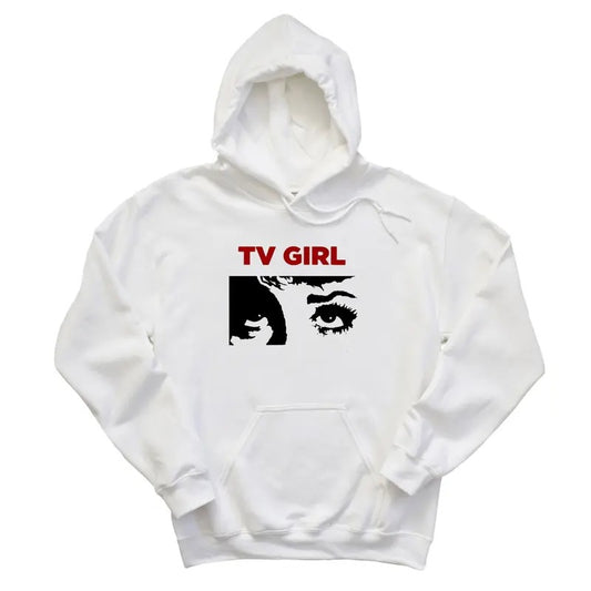 TV GirI Y2k Hoodie, Indie Music Band Hoodie, Fan Merch, Music Festival Outfit, Unisex Long Sleeve Pullover Hoodie Shirt