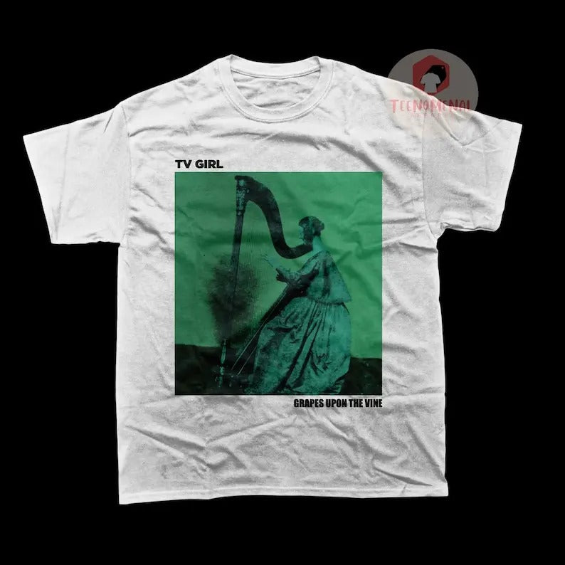 TV Girl Unisex T-Shirt - Grapes Upon The Vine Album Tee - Music Band Graphic Shirt - Printed Music Poster For Gift