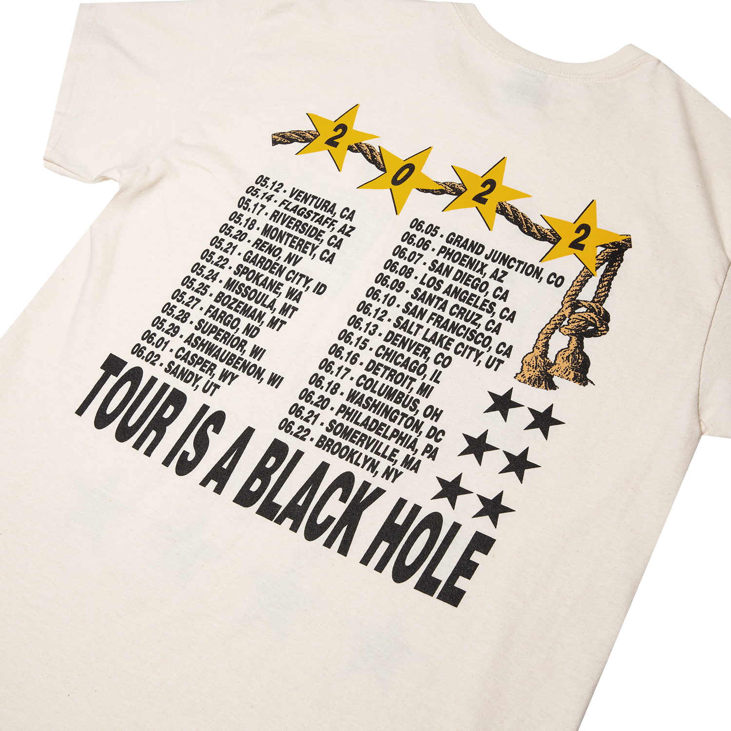 Teenage Wrist - Tour is a Black Hole Tee Hoodie, Sweatshirt | CoreVibeTees.com (Image 3)