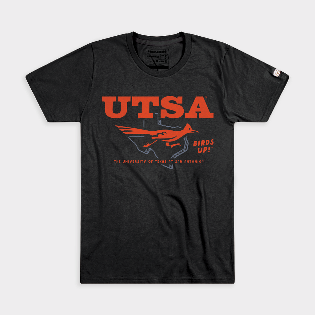 UTSA Roadrunners "Birds Up" Vintage Logo Tee Style001 Hoodie, Sweatshirt | CoreVibeTees.com (Image 1)