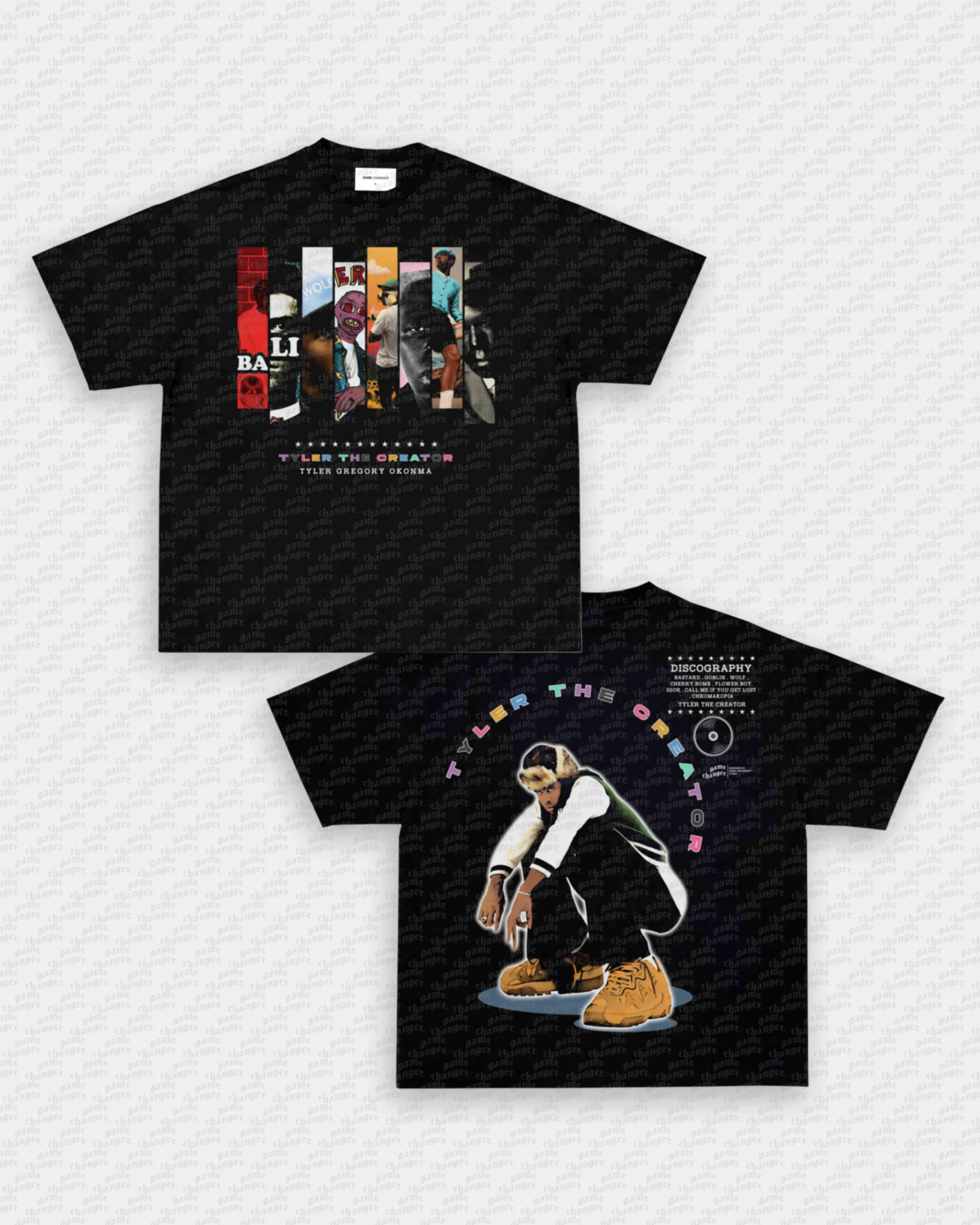 TYLER DISCOGRAPHY TEE - [DS] Hoodie, Sweatshirt | CoreVibeTees.com (Image 2)