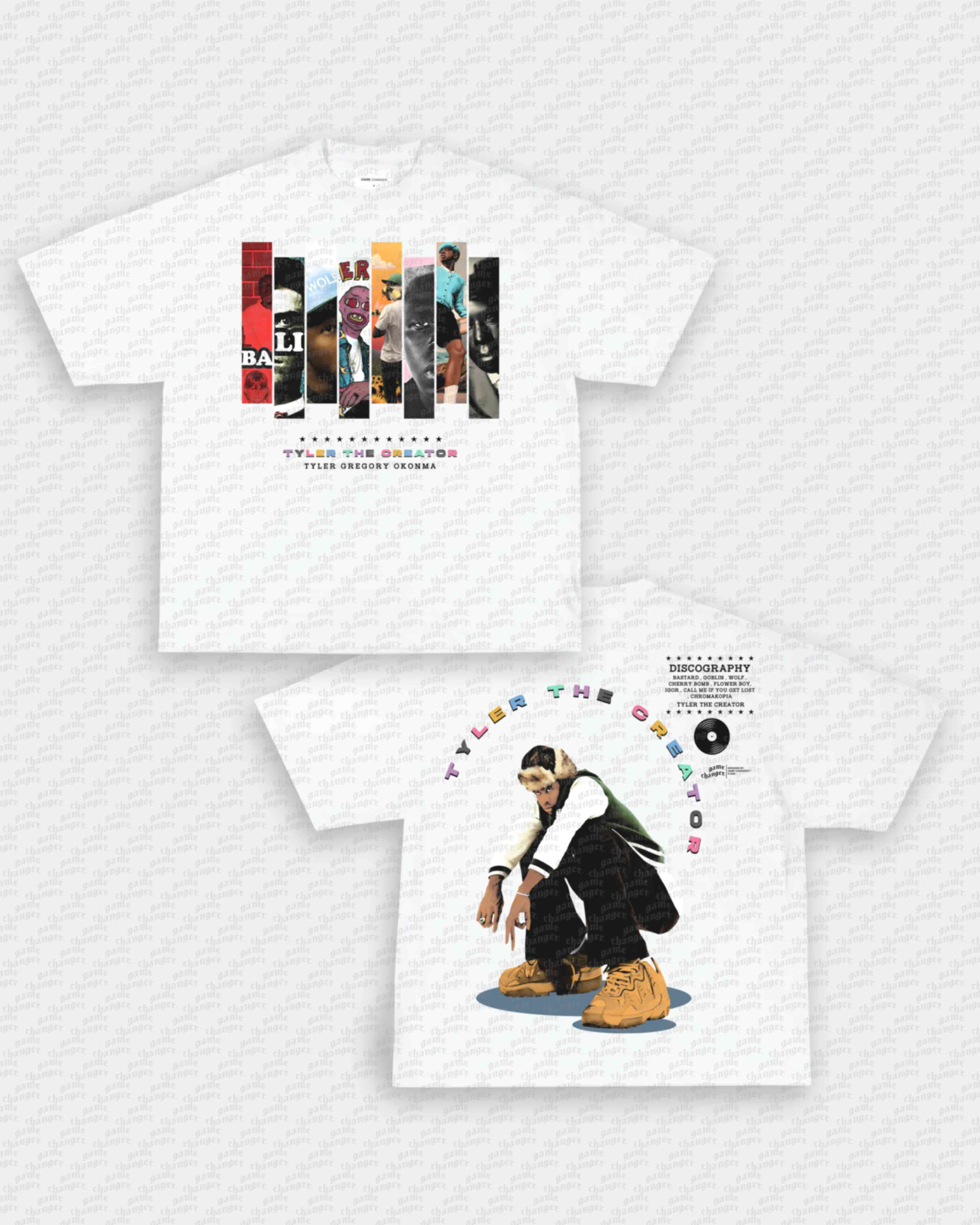 TYLER DISCOGRAPHY TEE - [DS] Hoodie, Sweatshirt | CoreVibeTees.com (Image 1)