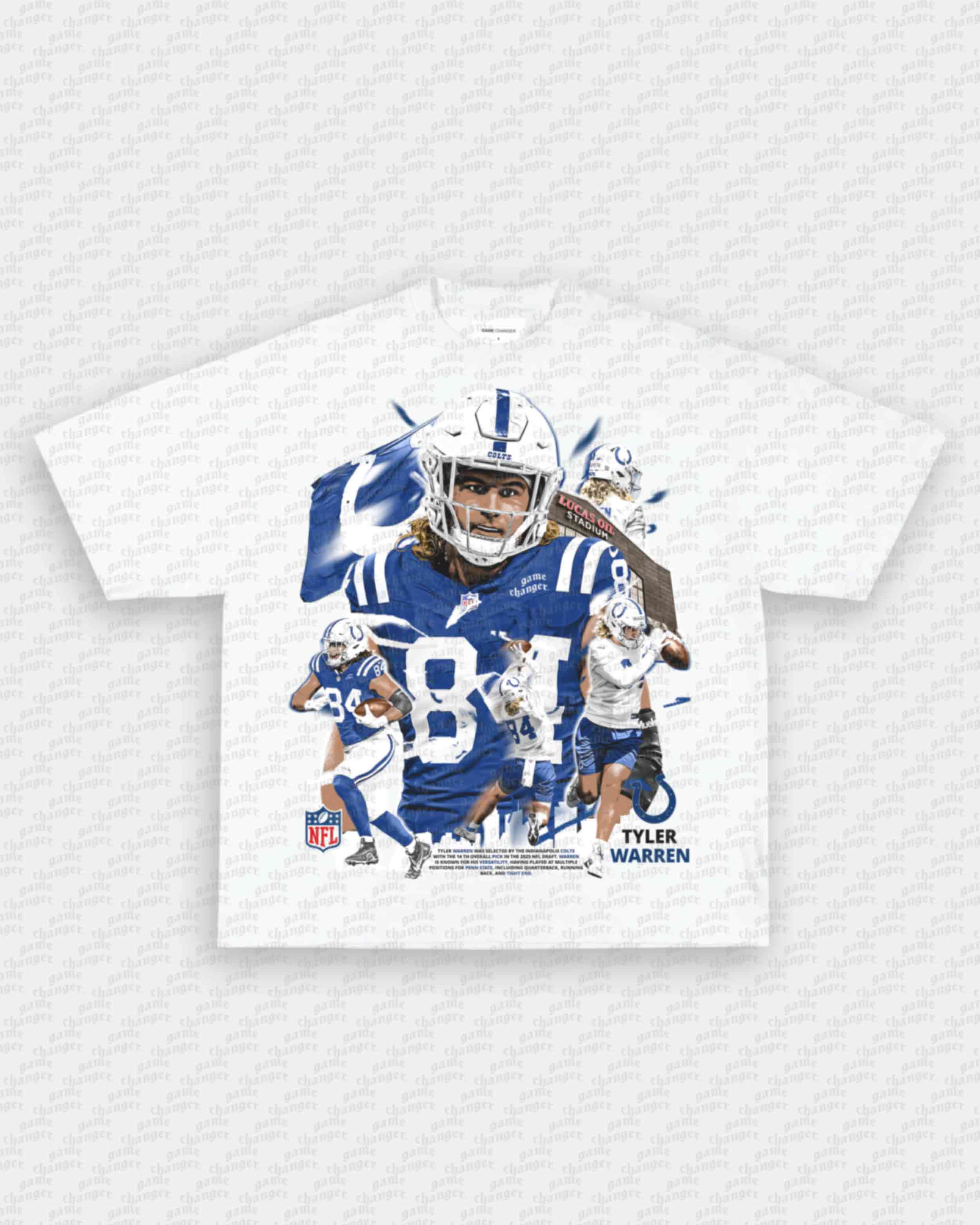 TYLER WARREN - COLTS TEE Hoodie, Sweatshirt | CoreVibeTees.com (Image 3)