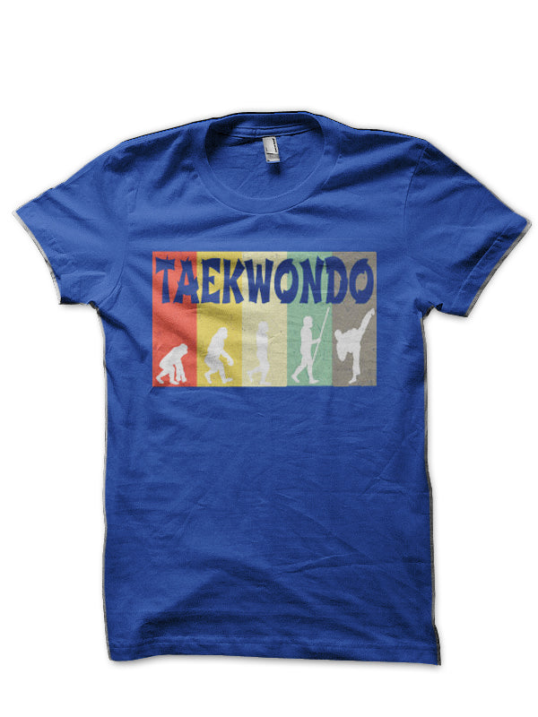 Funny Vintage Martial Arts Evolution TaeKwonDo T-Shirt Hoodie, Sweatshirt | CoreVibeTees.com