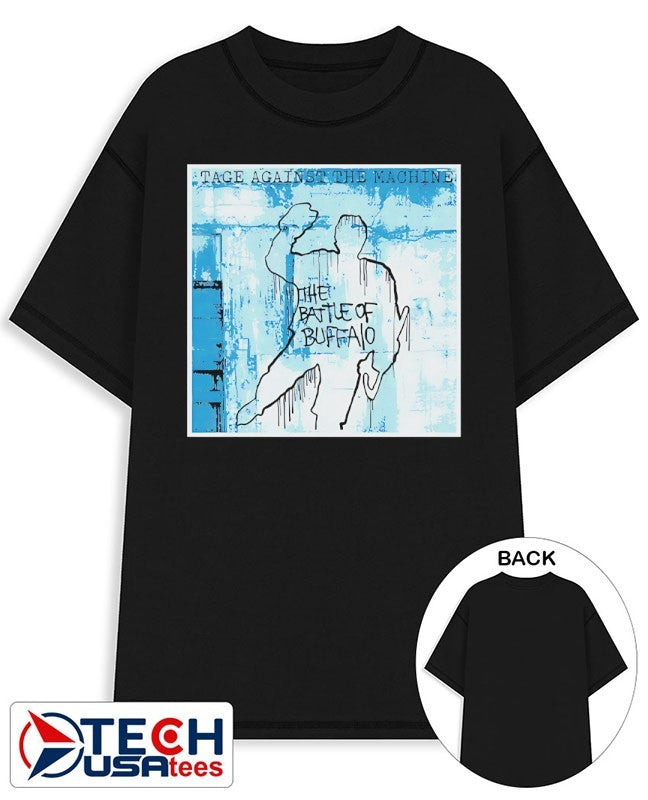 Tage against the machine the battle of buffalo shirt