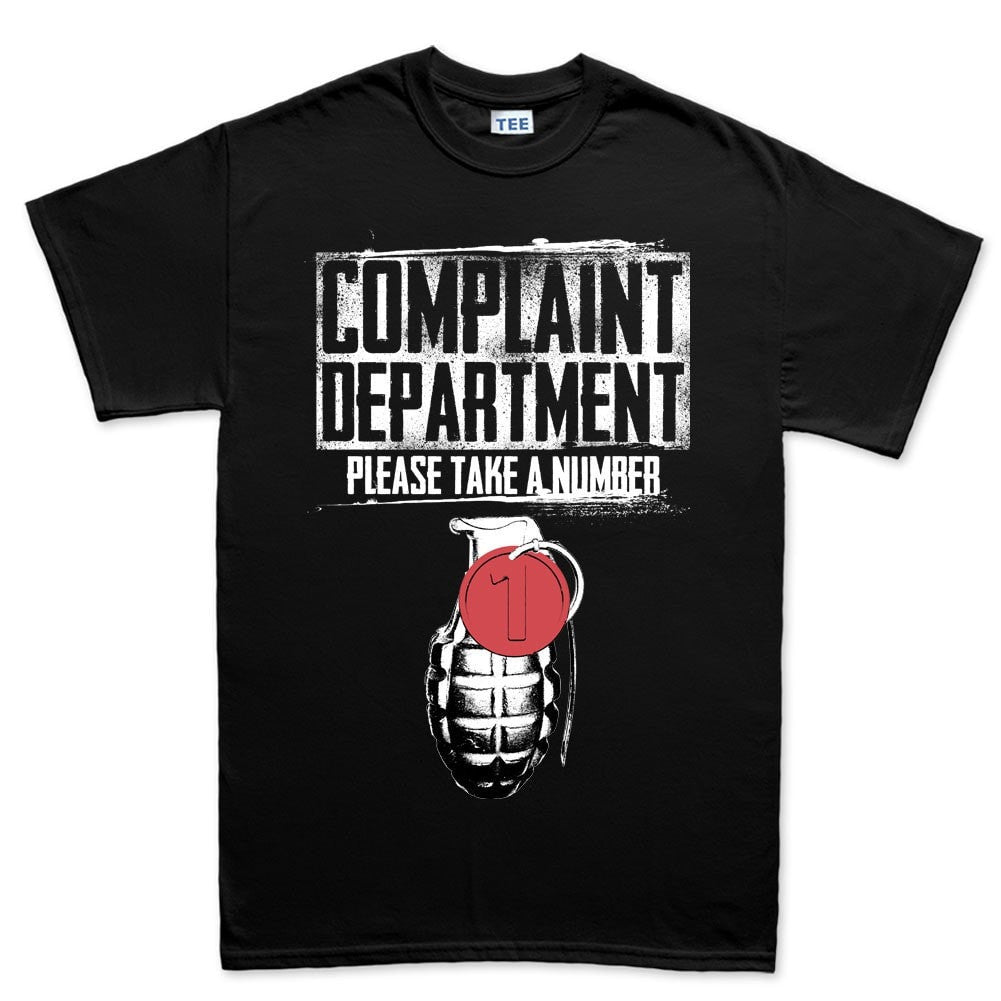 Men's Complaints Department T-shirt Style001 Hoodie, Sweatshirt | CoreVibeTees.com (Image 1)