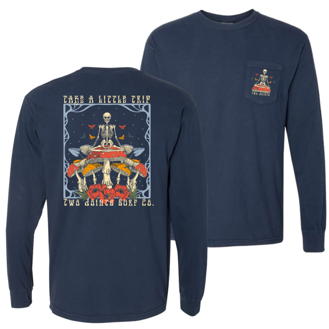 Take a Trip Long Sleeve Tee Hoodie, Sweatshirt | CoreVibeTees.com