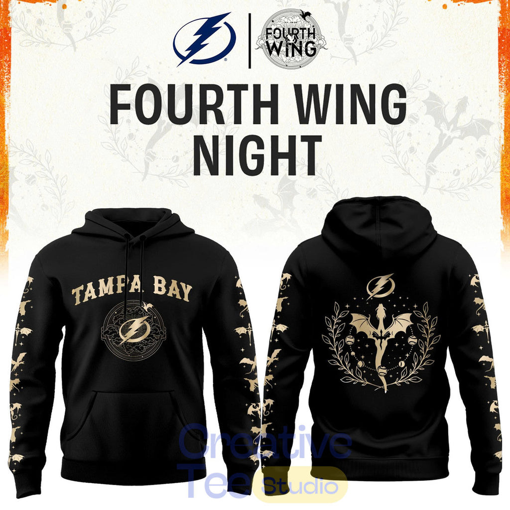 Tampa Bay Lightning Fourth Wings Night Limited Edition Hoodie