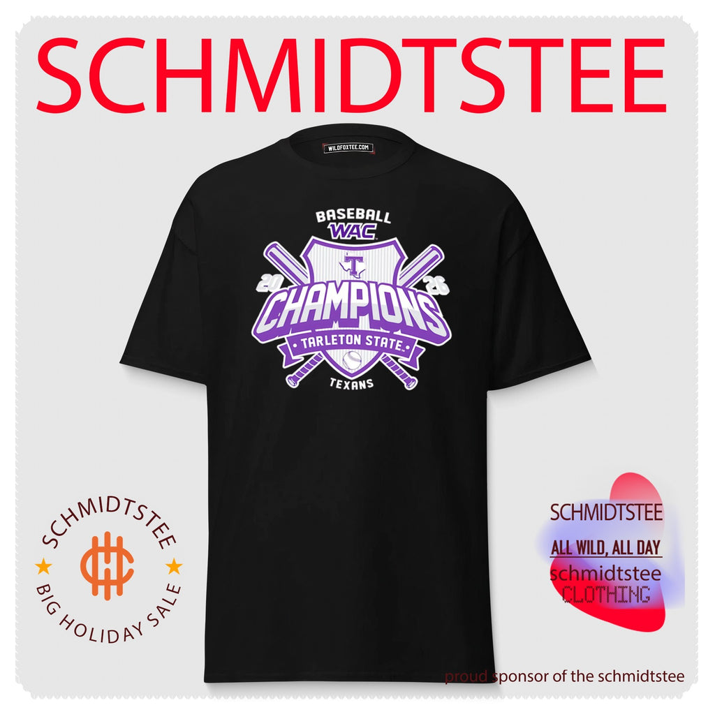 Tarleton State Baseball Wac Champions 2026 shirt