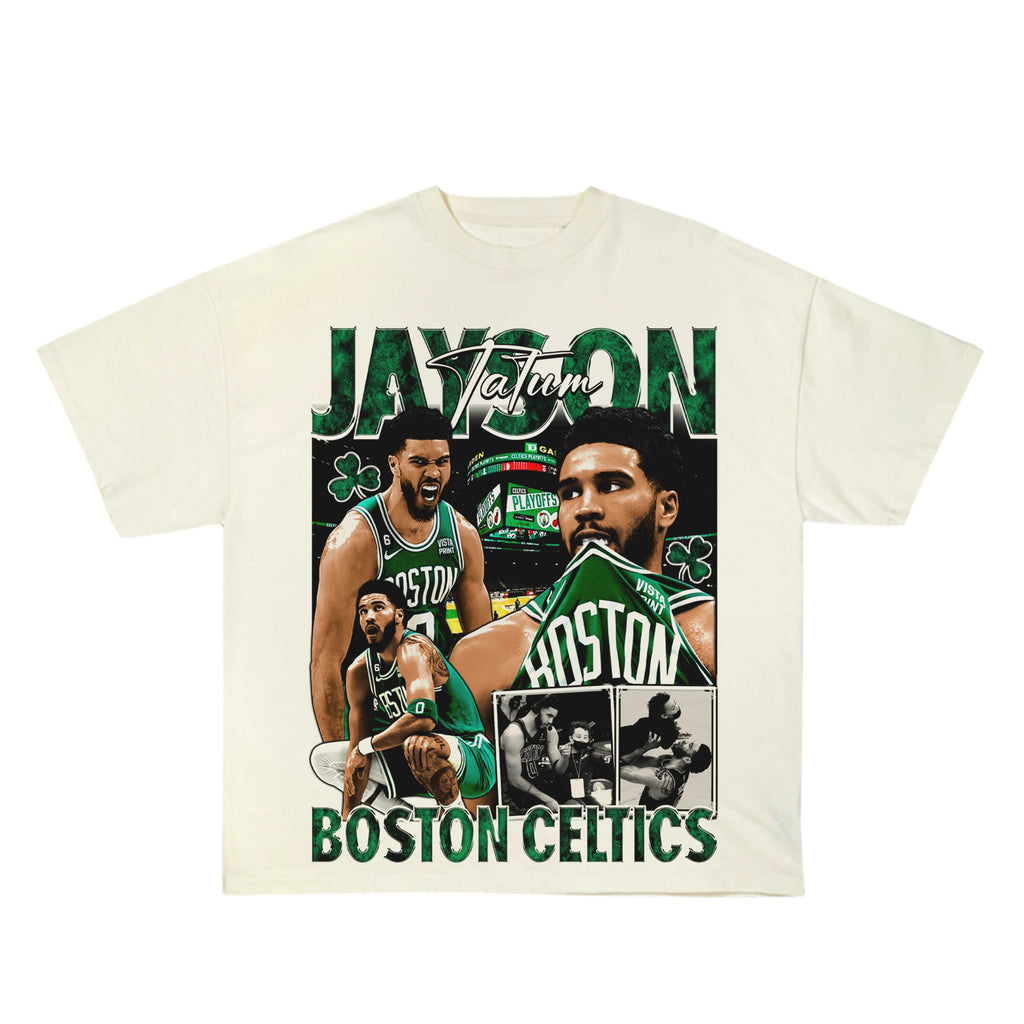 Jayson Tatum Tee Hoodie, Sweatshirt | CoreVibeTees.com (Image 1)