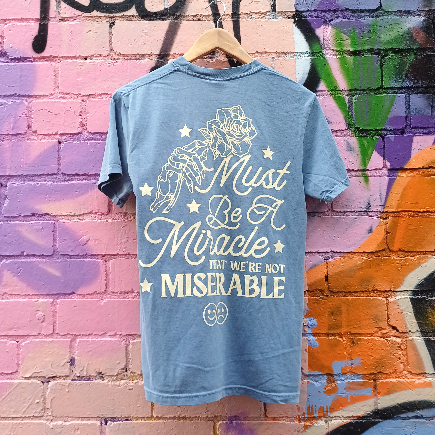 Miracle T-Shirt (Blue Jean) Hoodie, Sweatshirt | CoreVibeTees.com (Image 4)