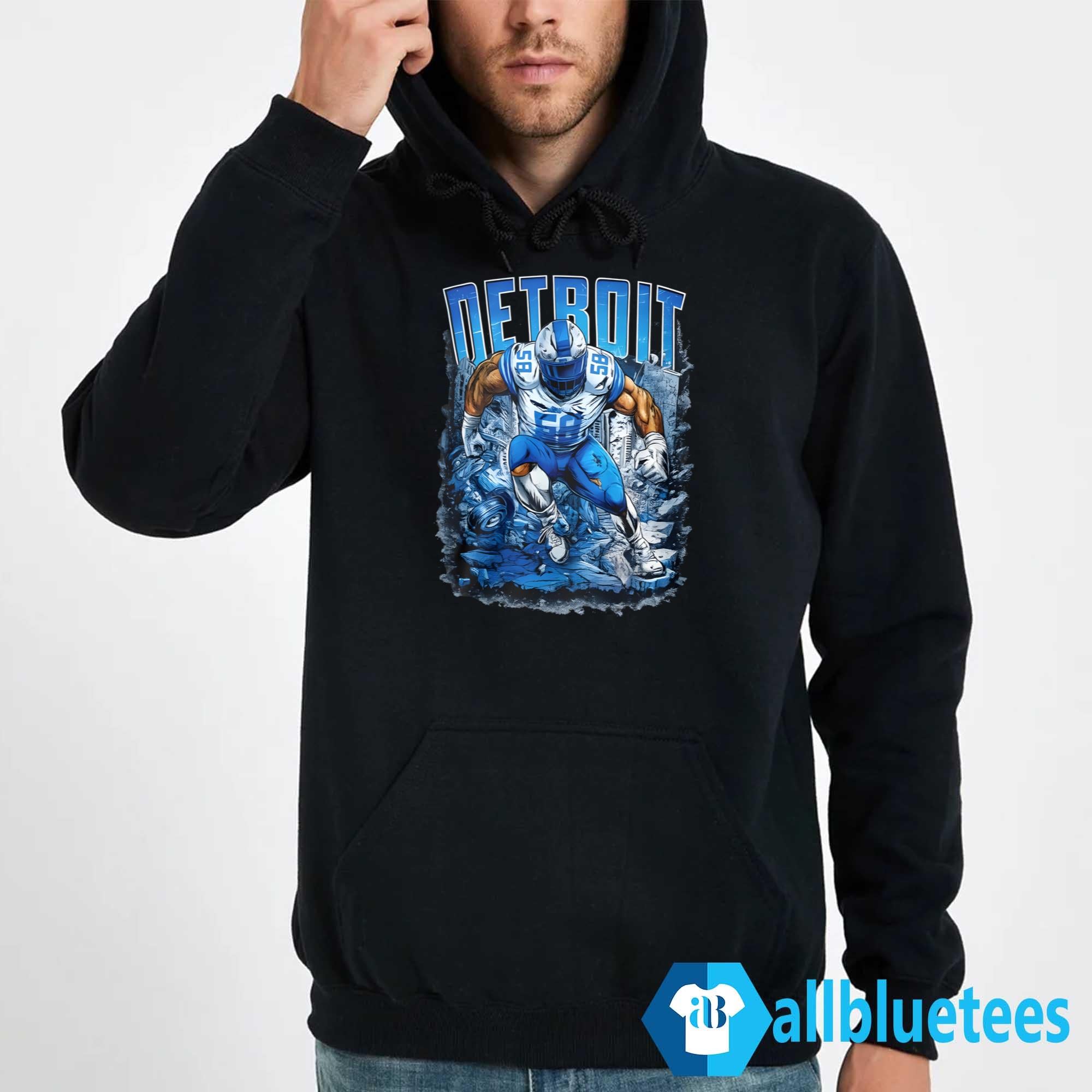 Taylor Decker Rockin Detroit 58 Shirt