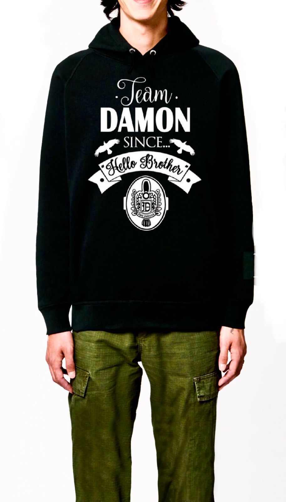 Team Damon Since Hello Brother Hoodie T-Shirts, Sweatshirt | CoreVibeTees.com