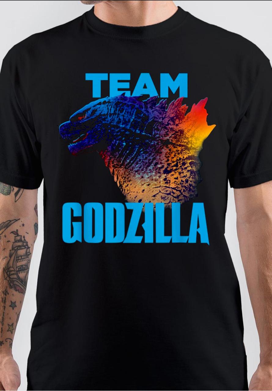 Team Godzilla Black T-Shirt Hoodie, Sweatshirt | CoreVibeTees.com