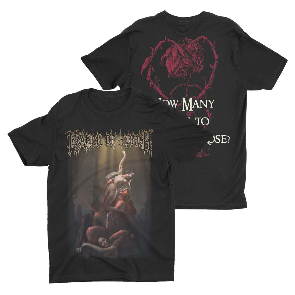 Cradle Of Filth - How Many Tears To Nurture A Rose t-shirt Hoodie, Sweatshirt | CoreVibeTees.com (Image 1)