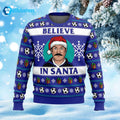 Ted Lasso Believe In Santa Ugly Christmas Sweater