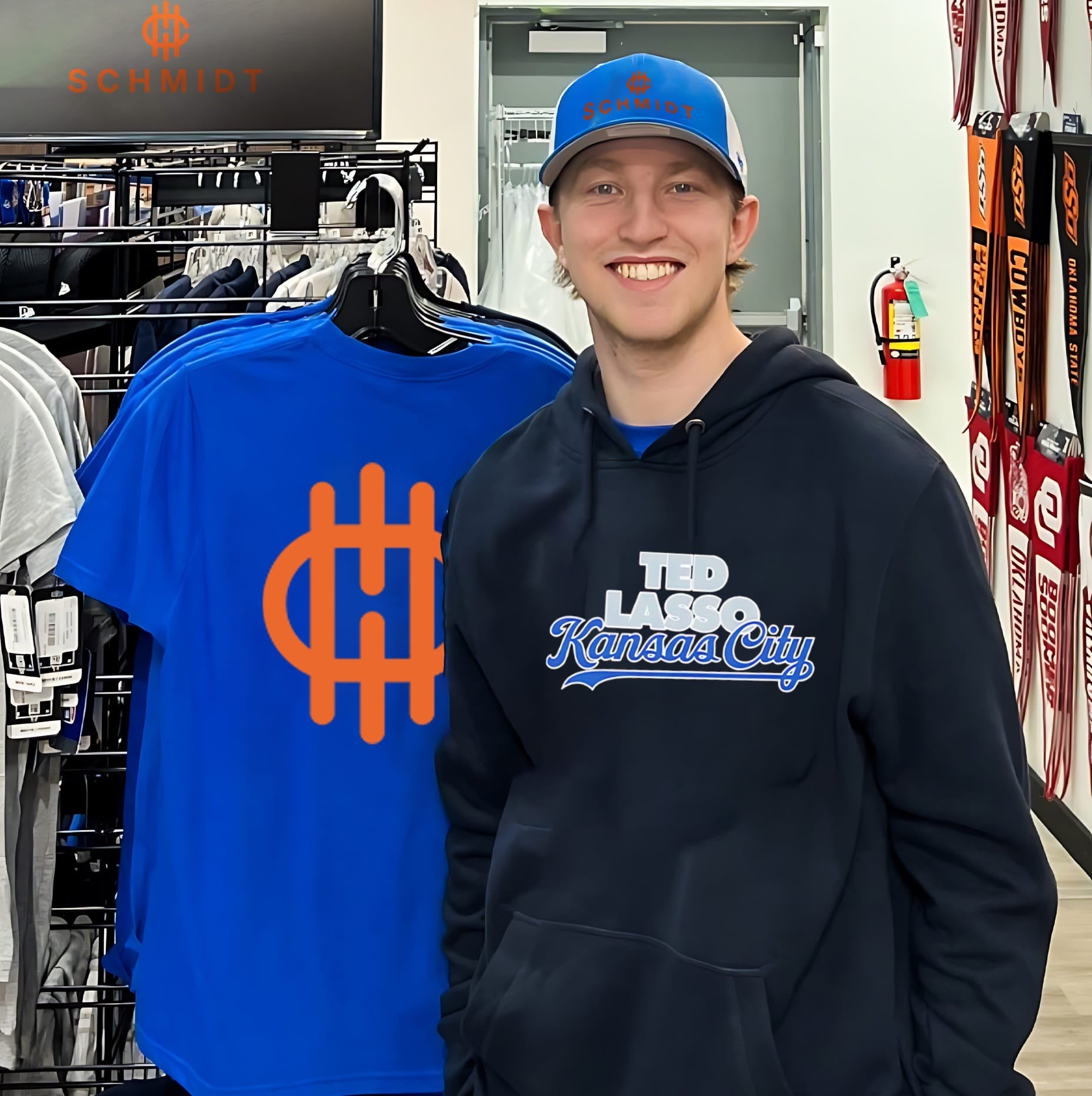Ted Lasso Kansas City Baseball text shirt