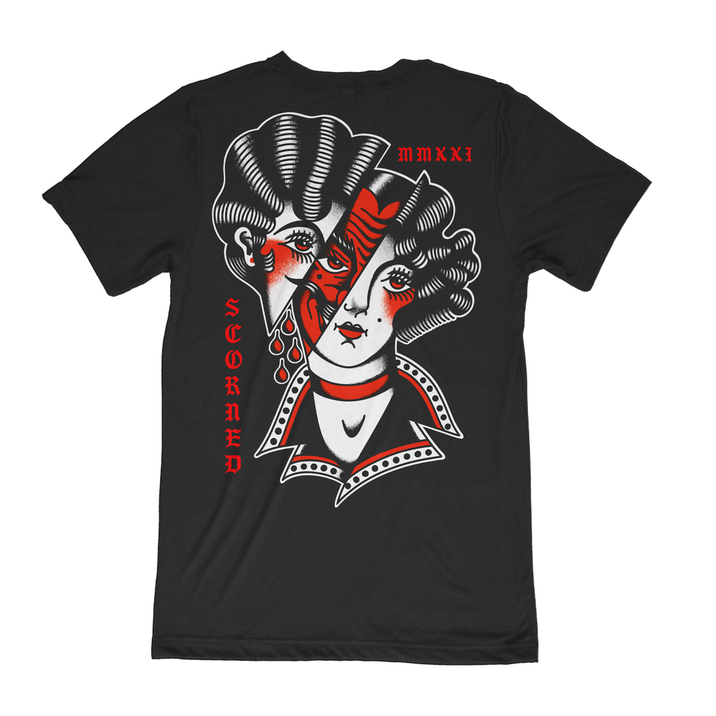 Nick Adam Tattoo - Scorned Shirt Hoodie, Sweatshirt | CoreVibeTees.com (Image 3)