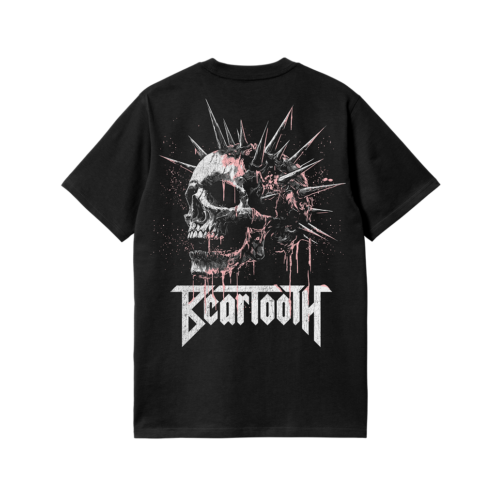 Spike Skull Tee (Black) Hoodie, Sweatshirt | CoreVibeTees.com (Image 2)