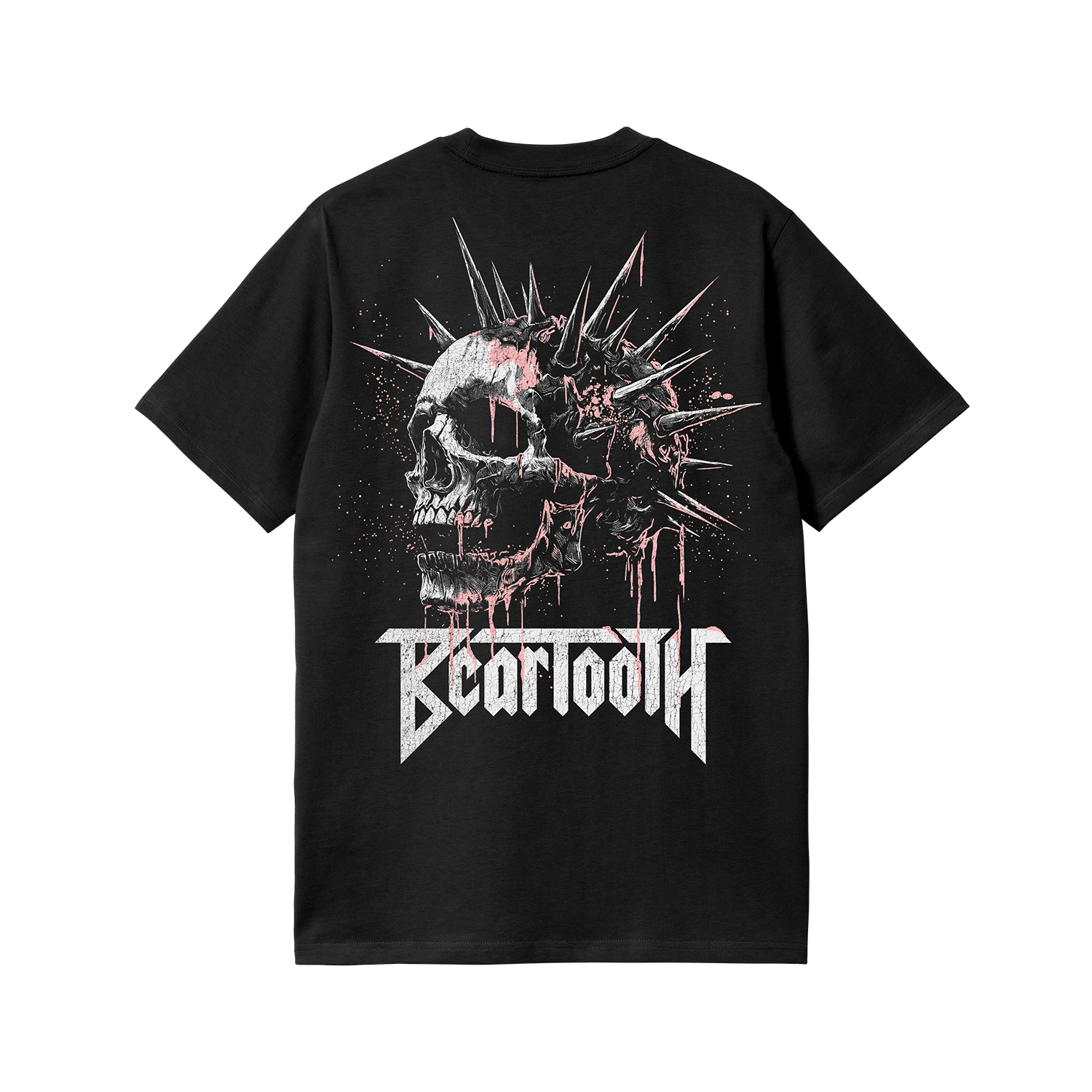 Spike Skull Tee (Black) Hoodie, Sweatshirt | CoreVibeTees.com (Image 2)
