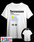 Tennessee Today Sunny Chance of Flurries shirt