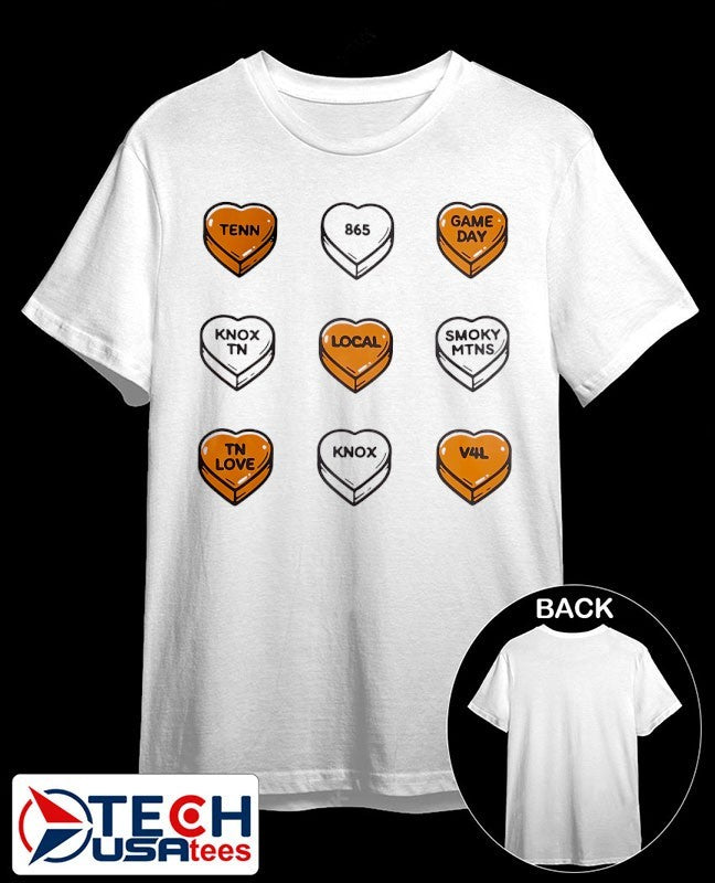 Tennessee Valentines heart box shirt