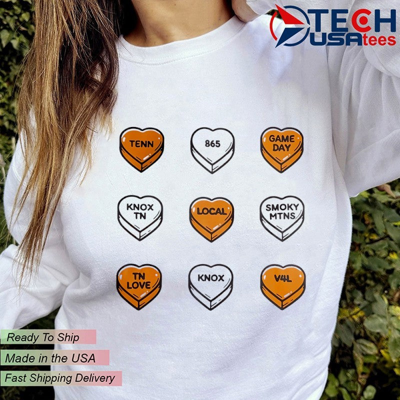 Tennessee Valentines heart box shirt