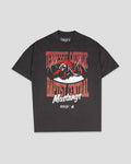 Tennessee Catholic Baptist Central Oversized T-Shirt (Carbon) (Image 1)