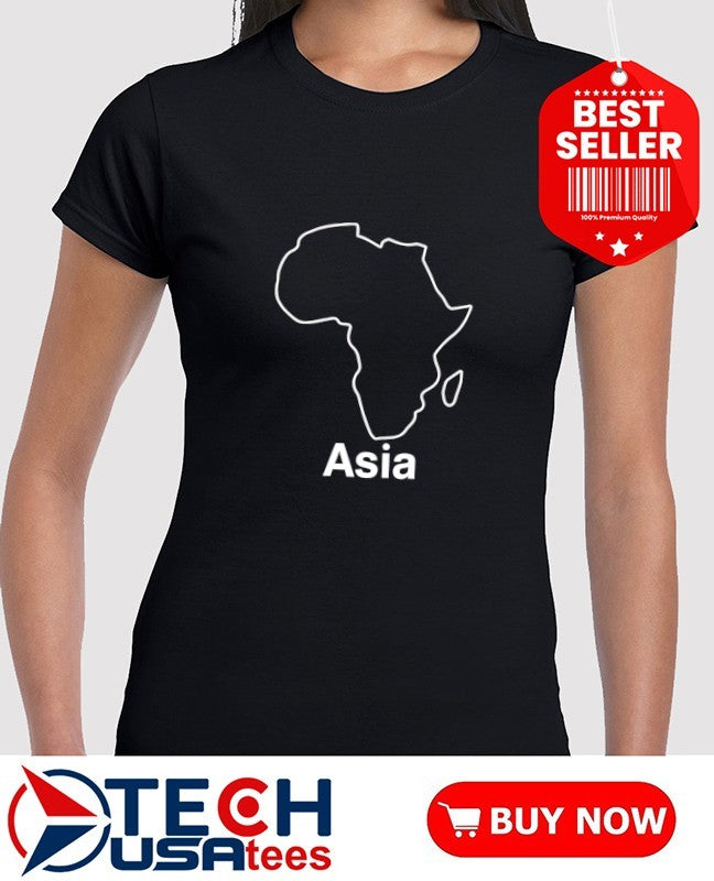 Terrible Maps Africa Asia shirt