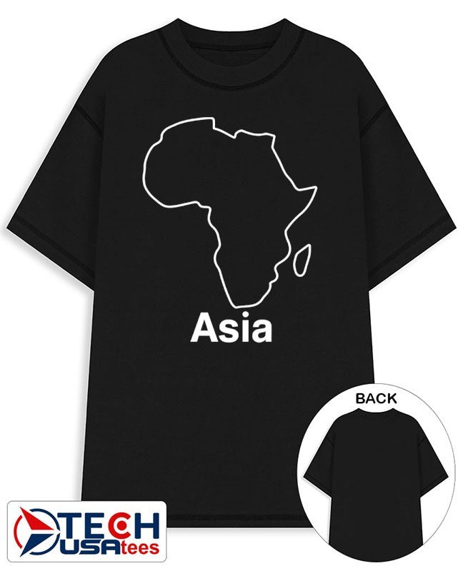 Terrible Maps Africa Asia shirt