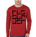 Tesseract Red Full Sleeve T-Shirt Hoodie, Sweatshirt | CoreVibeTees.com