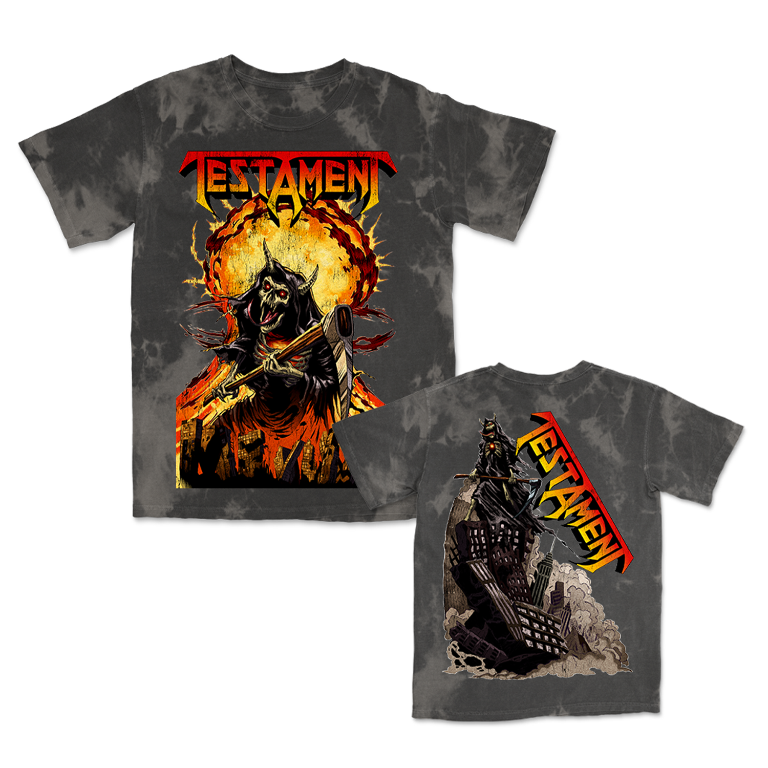 Reaper T-Shirt (Dark Rubble Dye) Hoodie, Sweatshirt | CoreVibeTees.com (Image 1)
