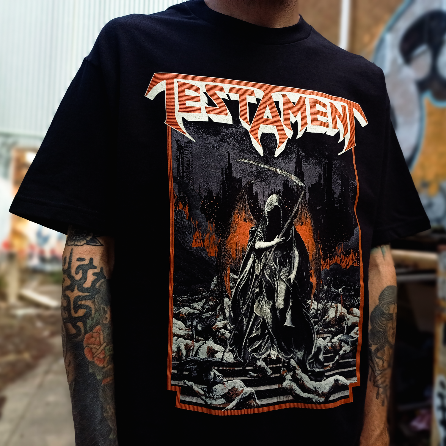 The Death T-Shirt (Black) Hoodie, Sweatshirt | CoreVibeTees.com (Image 3)