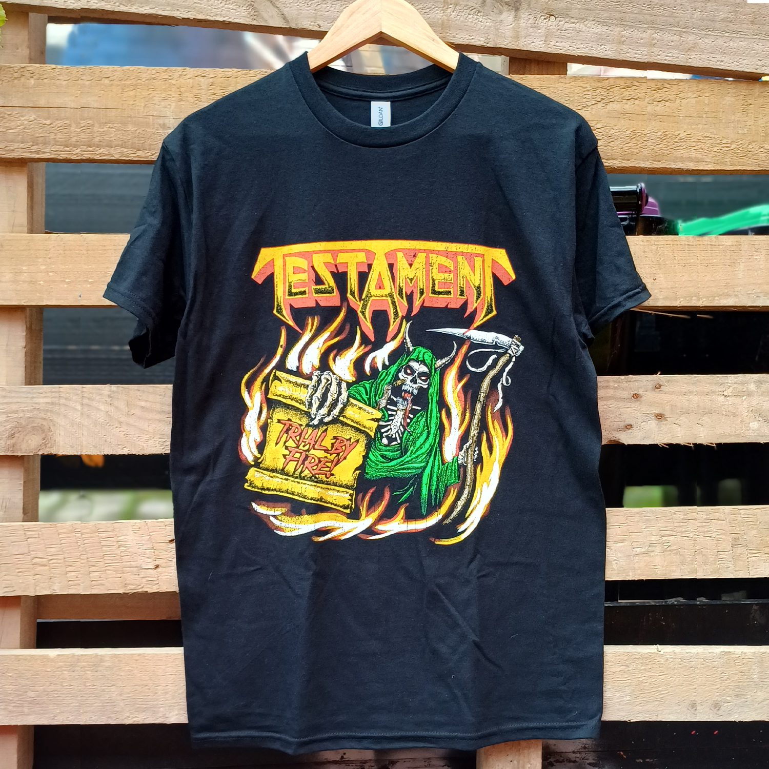 Trial By Fire T-Shirt (Black) Hoodie, Sweatshirt | CoreVibeTees.com (Image 2)