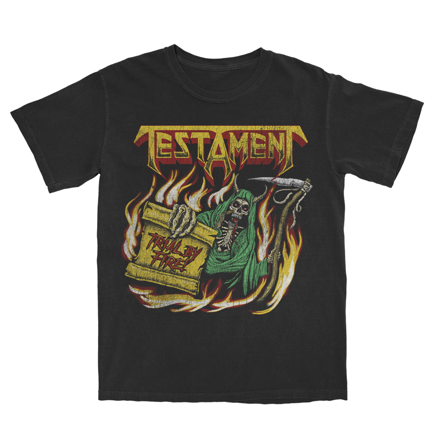 Trial By Fire T-Shirt (Black) Hoodie, Sweatshirt | CoreVibeTees.com (Image 1)