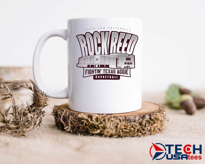 Texas A and M Aggies Rock Reed Basketball shirt
