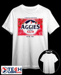 Texas A and M Aggies limited edition 12 FL OZ shirt