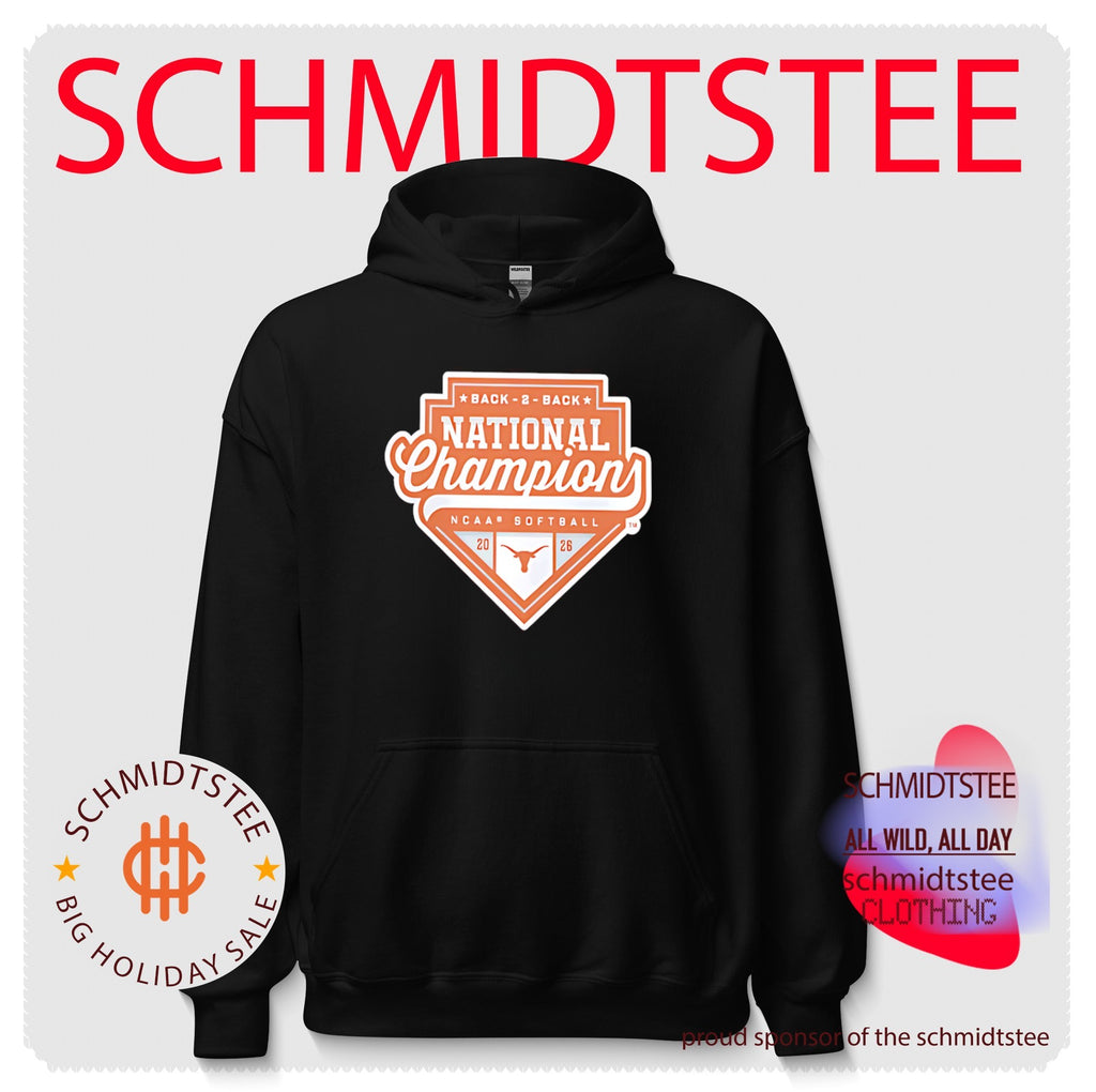 Texas Longhorns 2026 NCAA Softball WCWS Back-to-Back National Champions shirt