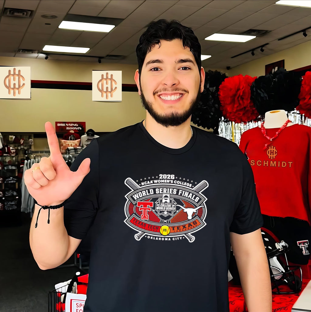 Texas Tech Red Raiders vs Texas Longhorns 2026 NCAA WCWS Finals Infield Fly Match-Up shirt