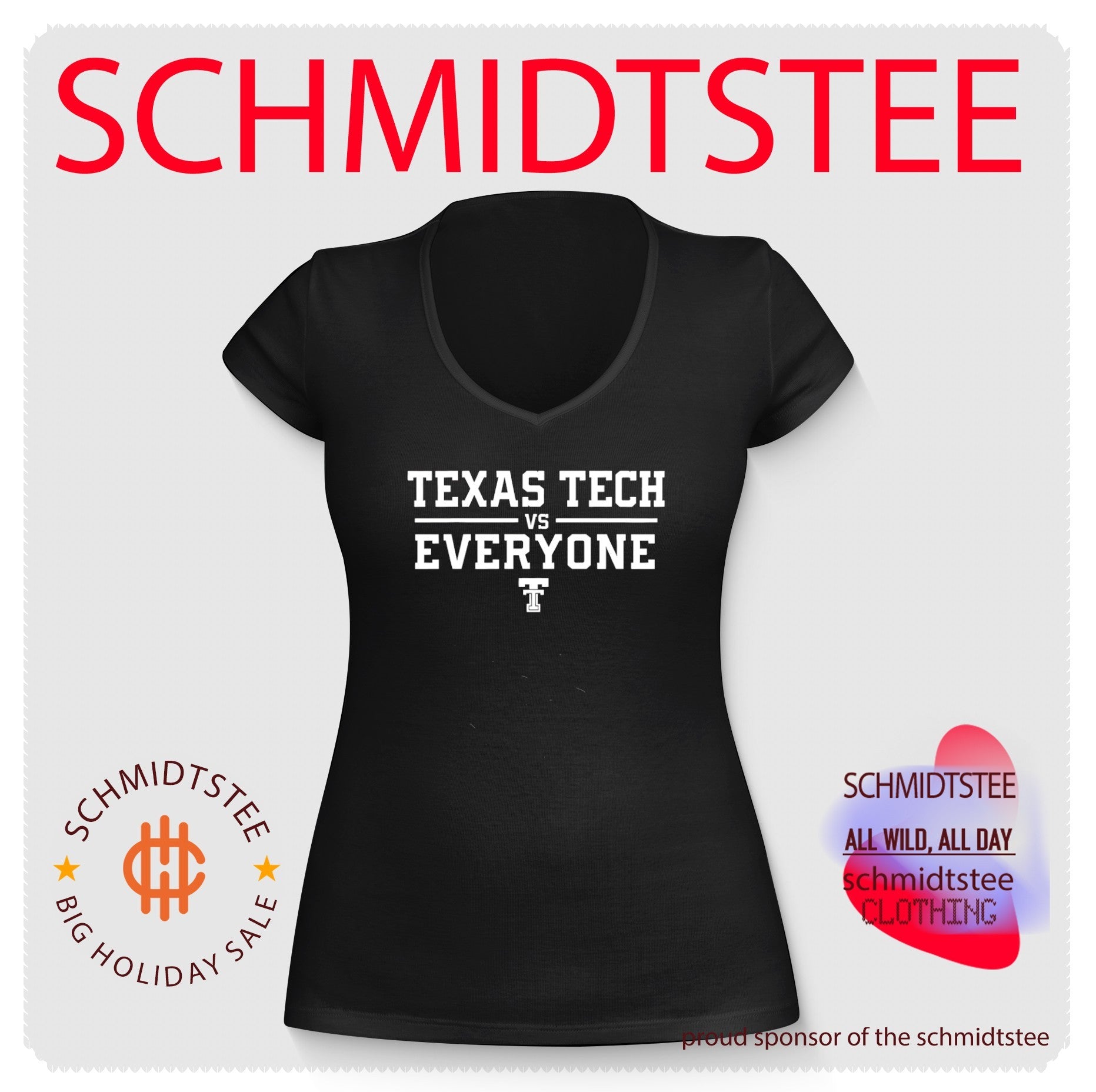 Texas Tech Vs Everyone 2026 shirt