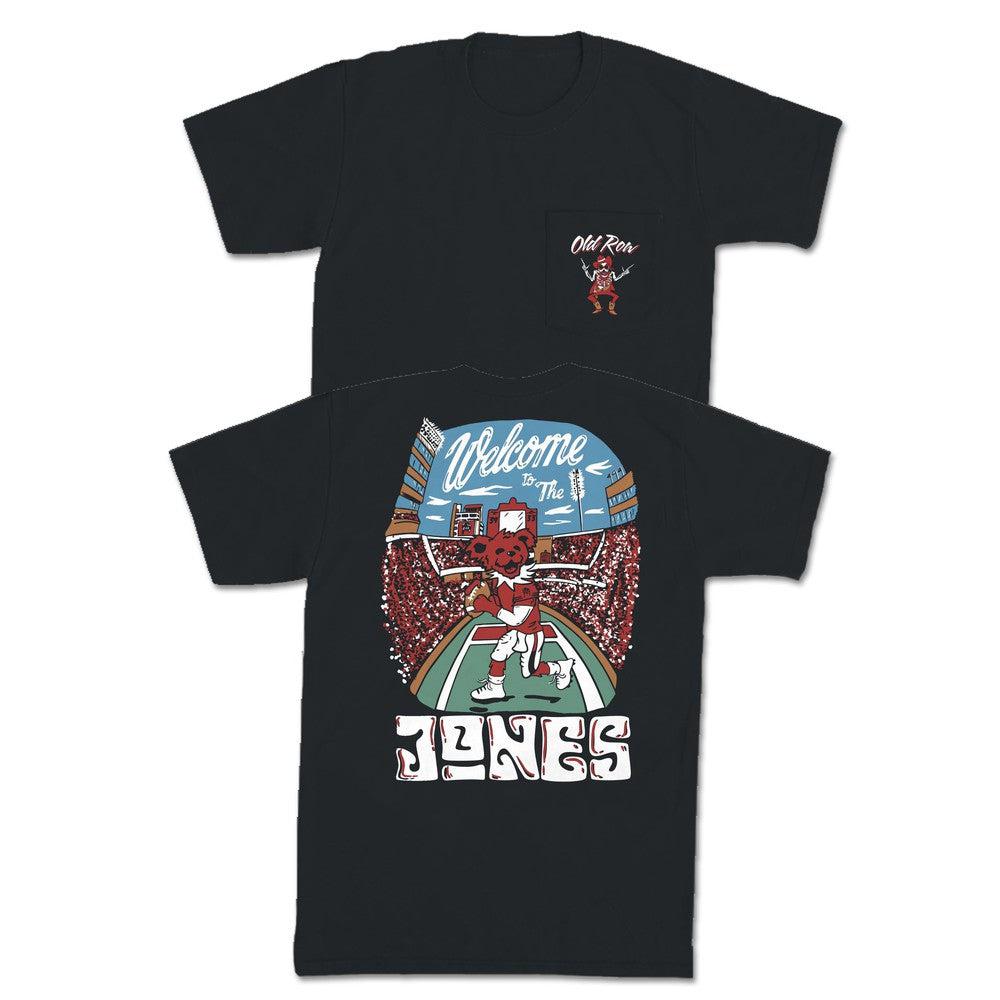 Welcome to the Jones Pocket Tee Hoodie, Sweatshirt | CoreVibeTees.com (Image 1)