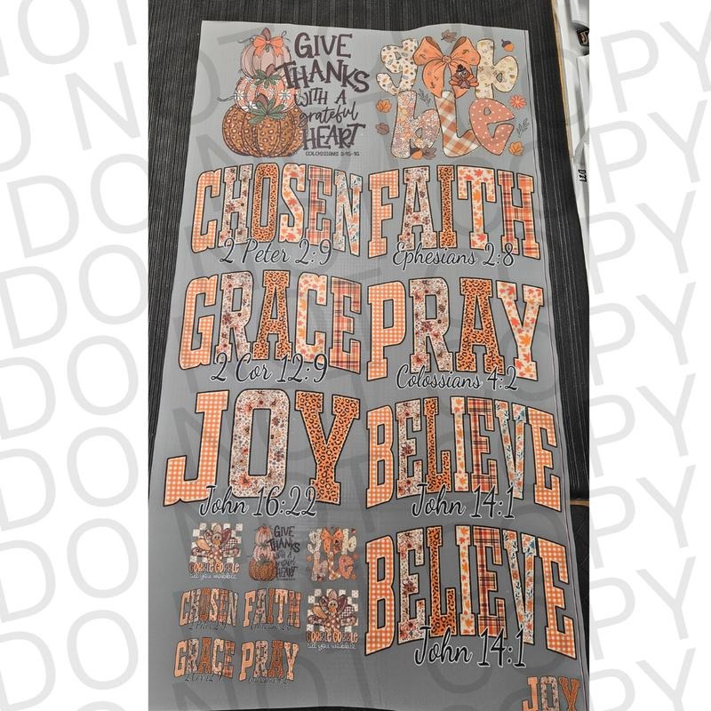 Thanksgiving DTF 22X48 Pre-Made Gang Sheet T-Shirts, Hoodie, Sweatshirt | CoreVibeTees.com