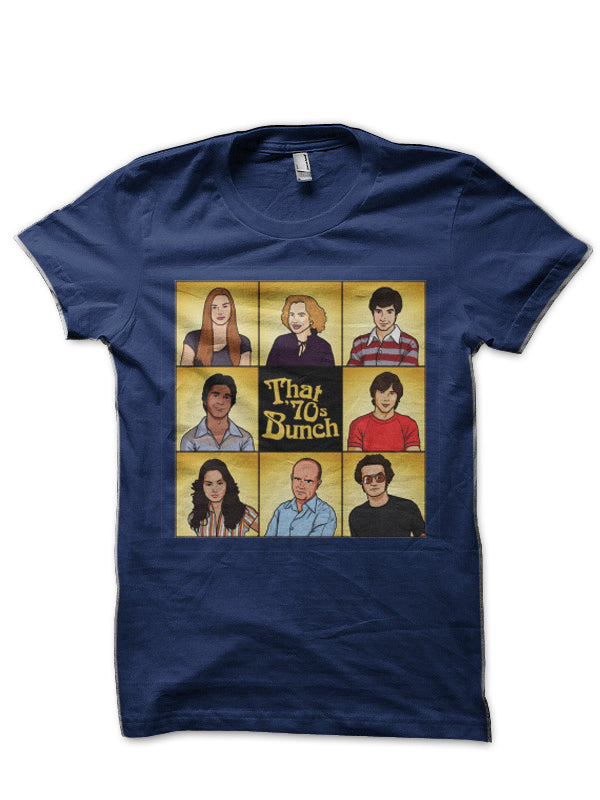 That â€™70s Bunch Navy Blue T-Shirt Hoodie, Sweatshirt | CoreVibeTees.com